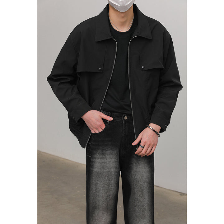 Herren stylische Utility-Jacke mit praktischen Taschen und innovativem Design Echoarchiv