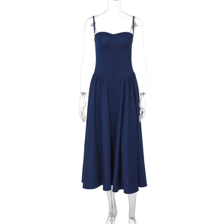 Damen Maxi-Kleid mit elegantem Bustier-Oberteil und fließendem Rock Echo Archiv