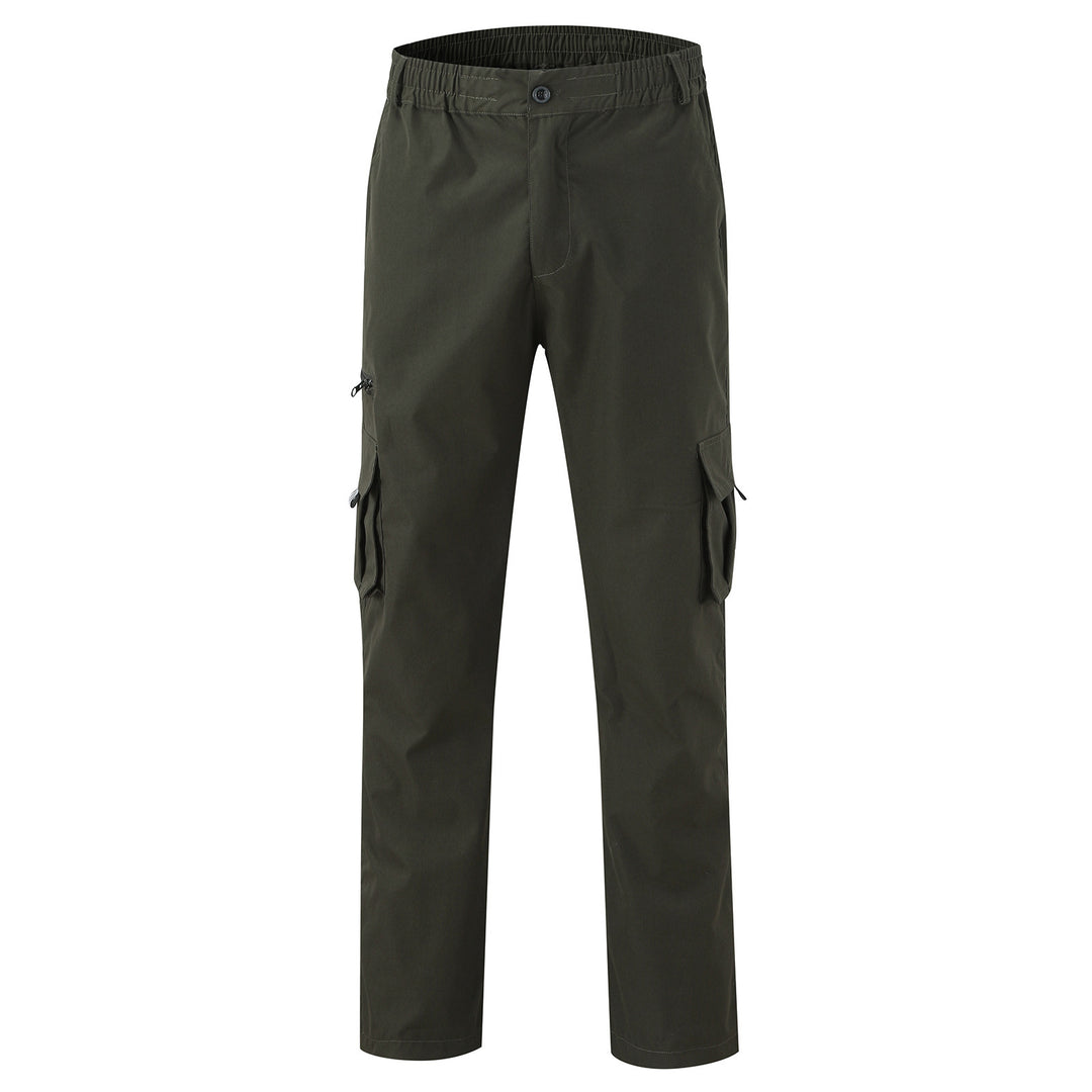 Herren Cargo-Hose mit multifunktionalen Taschen und elastischem Bund Echoarchiv