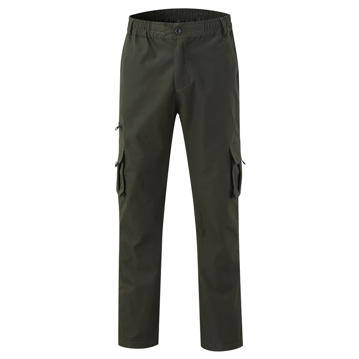 Herren Cargo-Hose mit multifunktionalen Taschen und elastischem Bund Echoarchiv