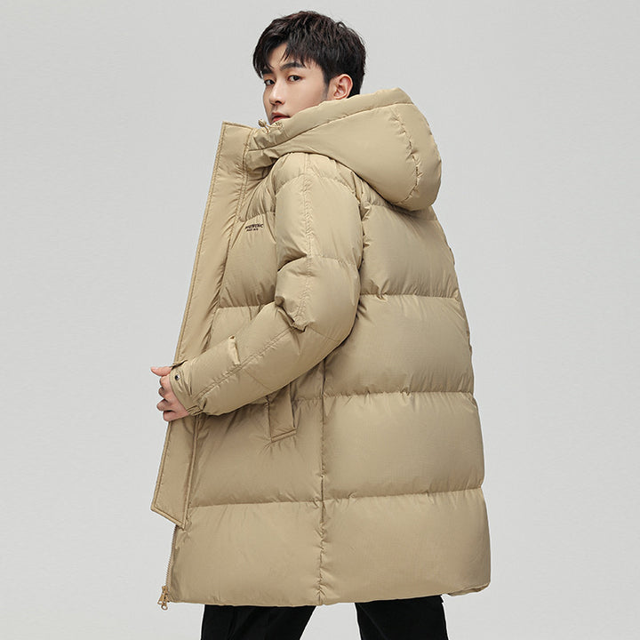 Herren Lange Daunenjacke Echoarchiv