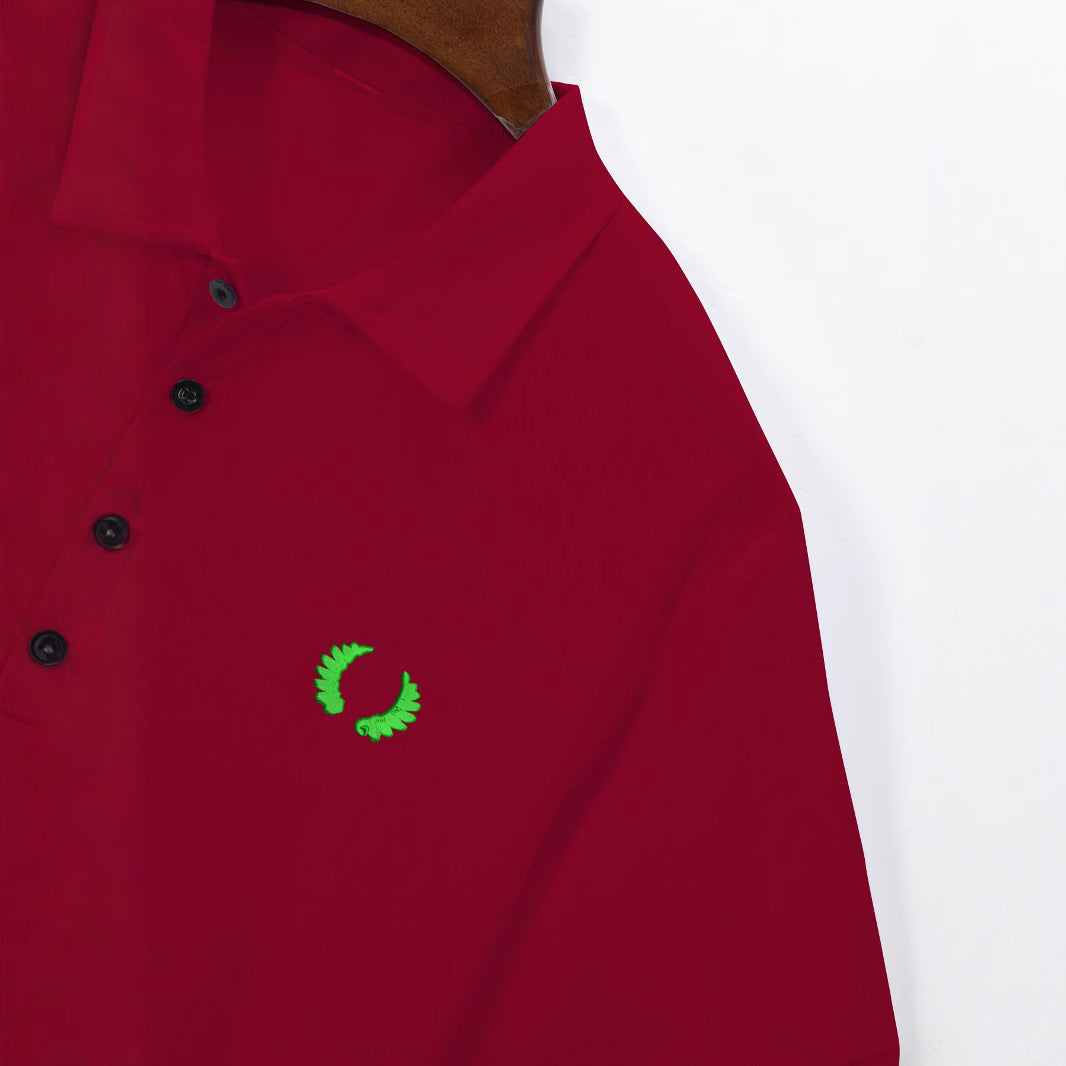 Herren Poloshirt mit klassischem Design und atmungsaktivem Stoff Echoarchiv