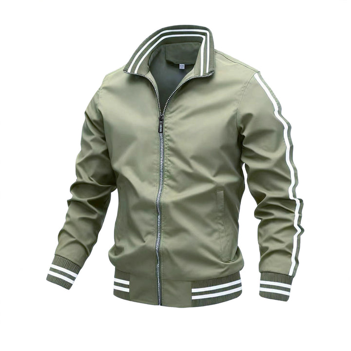 Herren Modische Bomberjacke Echo Archiv