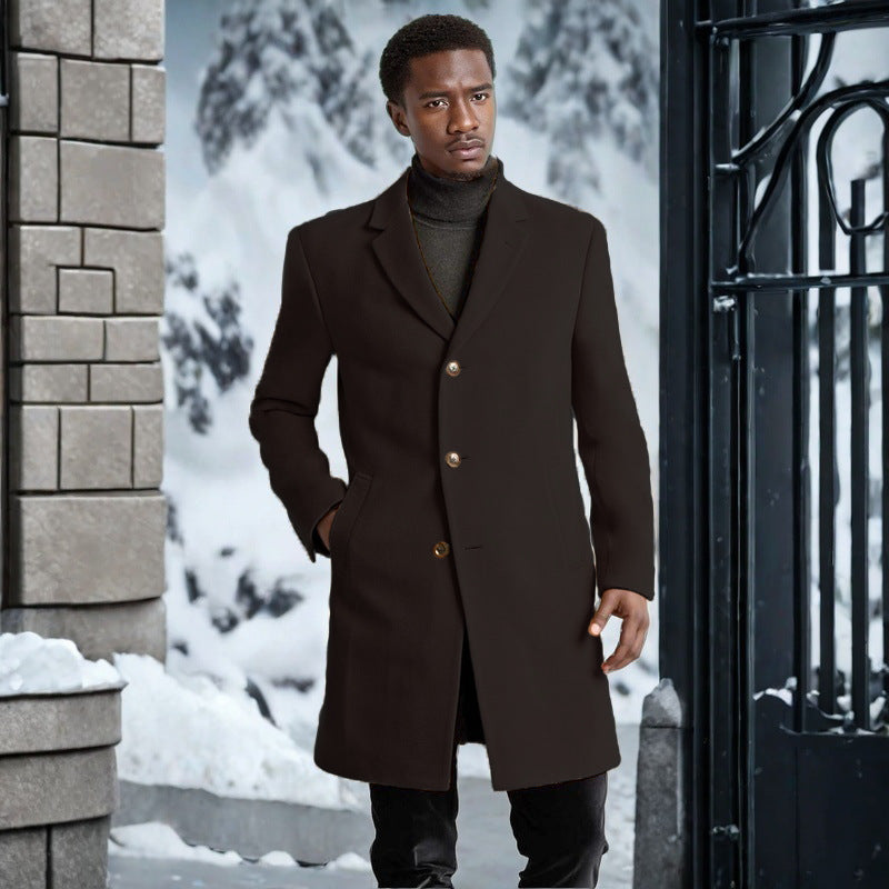 Herren eleganter Langmantel Echoarchiv