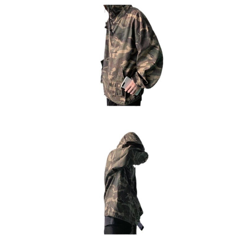 Herren Camouflage Utility-Jacke Echo Archiv