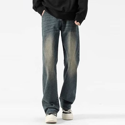 Herren lässige Denim-Jeans im Vintage-Stil Echoarchiv