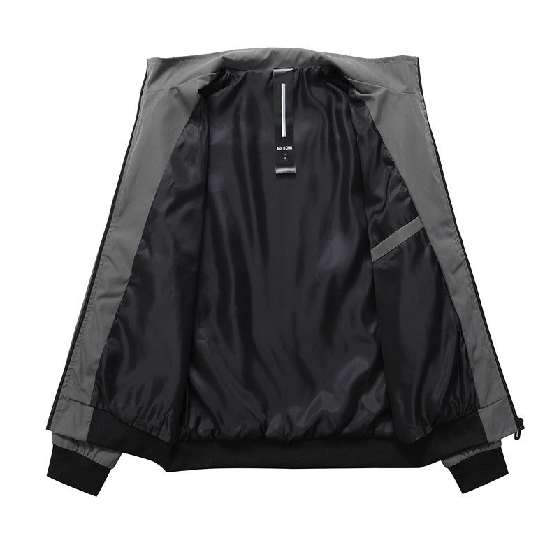 Herren Urbaner minimalistischer Softshell-Kapuzenblouson mit verdeckter Reißverschlussfront Echo Archiv