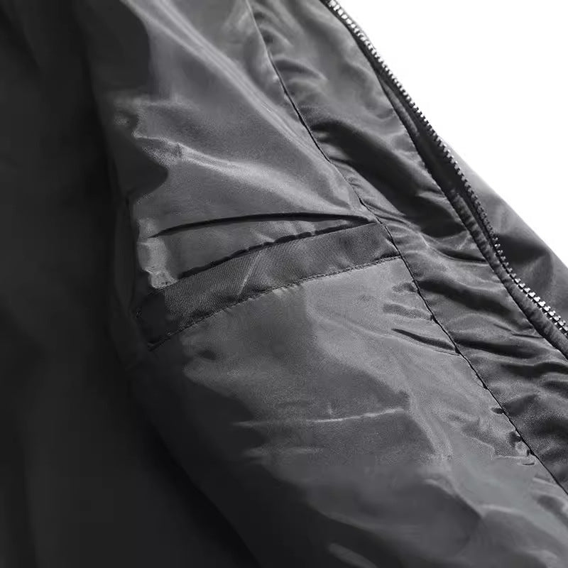 Herren winddichte Übergangsjacke mit elastischen Bündchen Echoarchiv