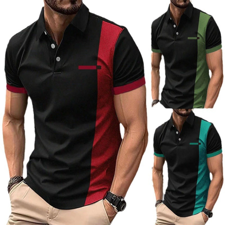 Herren Sportliches Kurzarm-Poloshirt Echoarchiv
