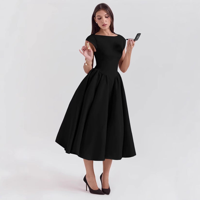 Damen Cocktailkleid mit schickem A-Linien-Schnitt und eleganter Taillierung Echo Archiv