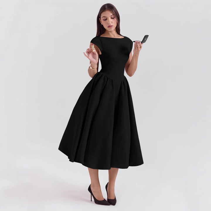 Damen Cocktailkleid mit schickem A-Linien-Schnitt und eleganter Taillierung Echo Archiv