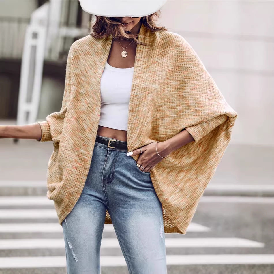 Damen Weiches Strickcape Echo Archiv