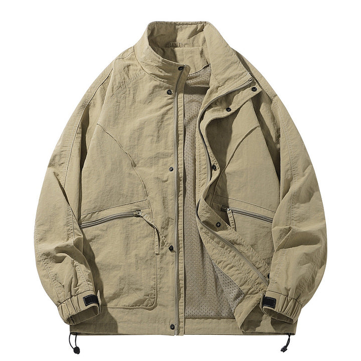 Herren Leichte Übergangsjacke mit vielseitigen Taschen Echo Archiv