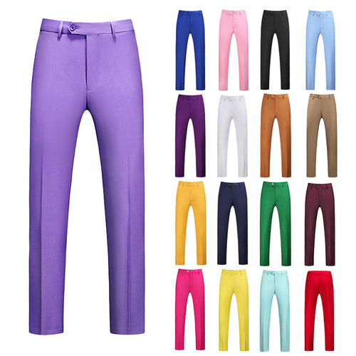 Herren nan schlanke Premium-Bügelfaltenhose mit Stretchbund und knitterarmem Gewebe Echo Archiv