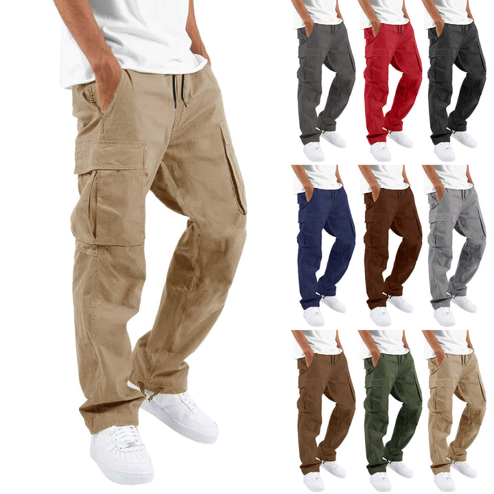 Herren Cargo-Hose mit bequemer Passform und vielseitigen Taschen Echoarchiv