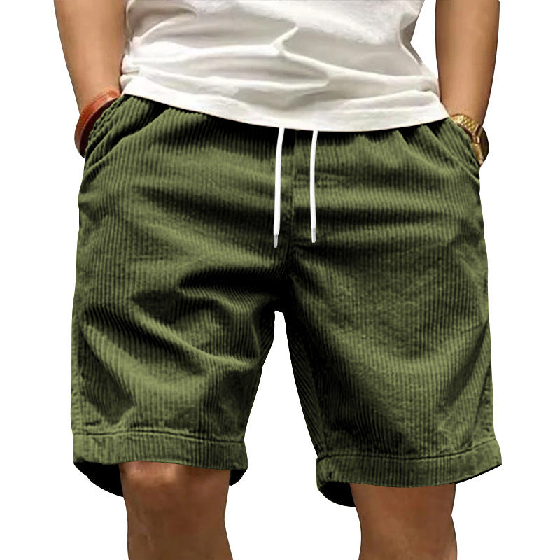 Herren Cordshorts mit elastischem Bund und praktischen Seitentaschen Echoarchiv