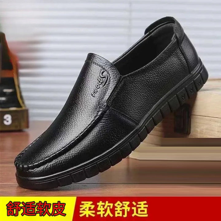 Herren Bequeme Lederslipper Echoarchiv