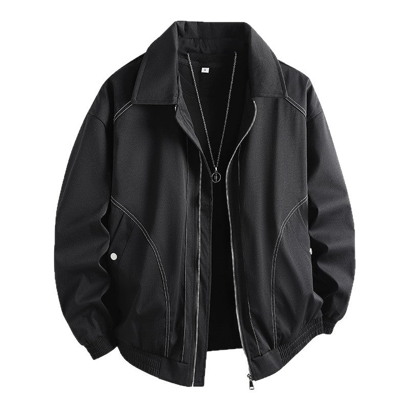 Herren Freizeitjacke mit modernem Schnitt und elastischen Bündchen Echoarchiv
