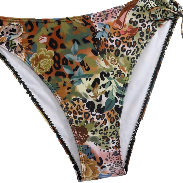 Damen Triangel-Bikini mit floralem und animalischem Design Echo Archiv
