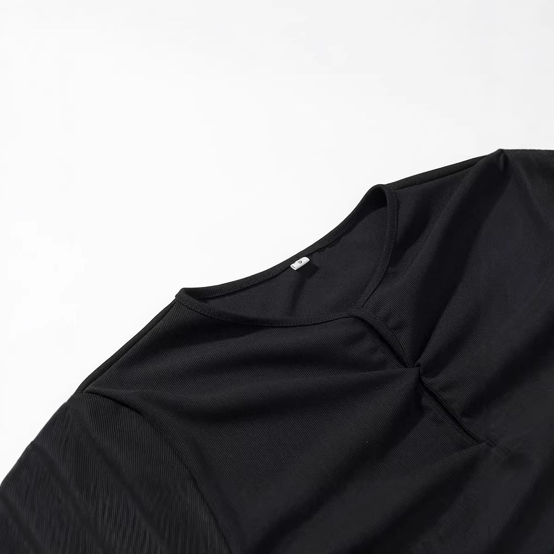 Damen Maxikleid mit kontrastiertem Oberteil, Spitzeinsatz und langen Ärmeln Echo Archiv