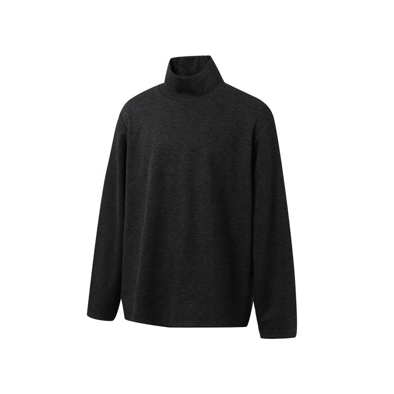 Unisex Boxy-Feinstrickpullover mit kurzem Polokragen und geradem Saum Echo Archiv