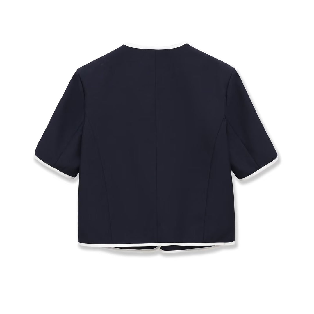 Damen Weit geschnittene Dress-Pants mit elastischem Bund und seitlichen Eingrifftaschen Echo Archiv