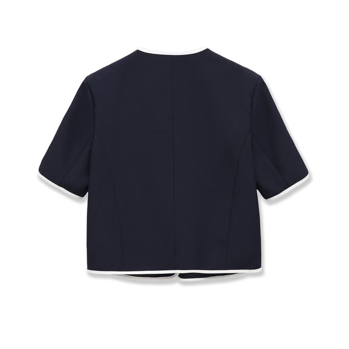 Damen Weit geschnittene Dress-Pants mit elastischem Bund und seitlichen Eingrifftaschen Echo Archiv