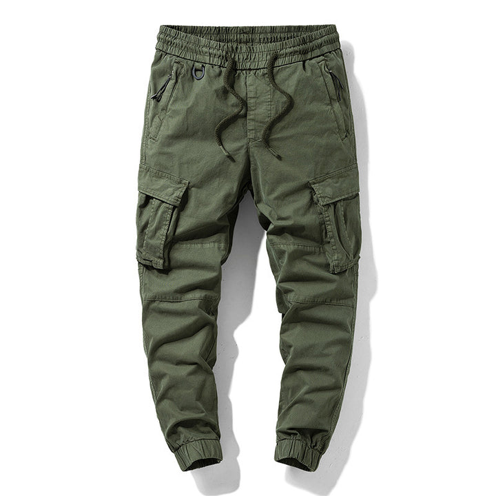 Herren Utility-Joggerhose mit sculpted Kniepaneelen, verstärkten Cargotaschen und elastischem Komfortbund Echo Archiv
