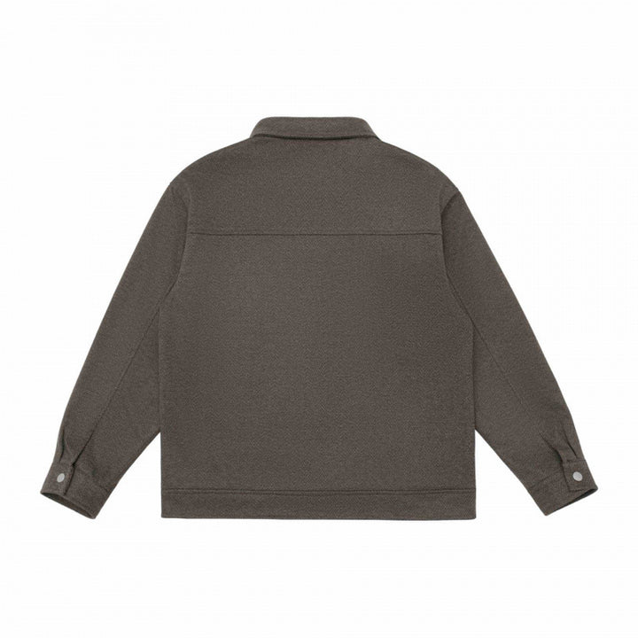 Herren Boxy-Hemdjacke mit Reißverschluss, Brustklappen und aufgesetzten Taschen Echo Archiv