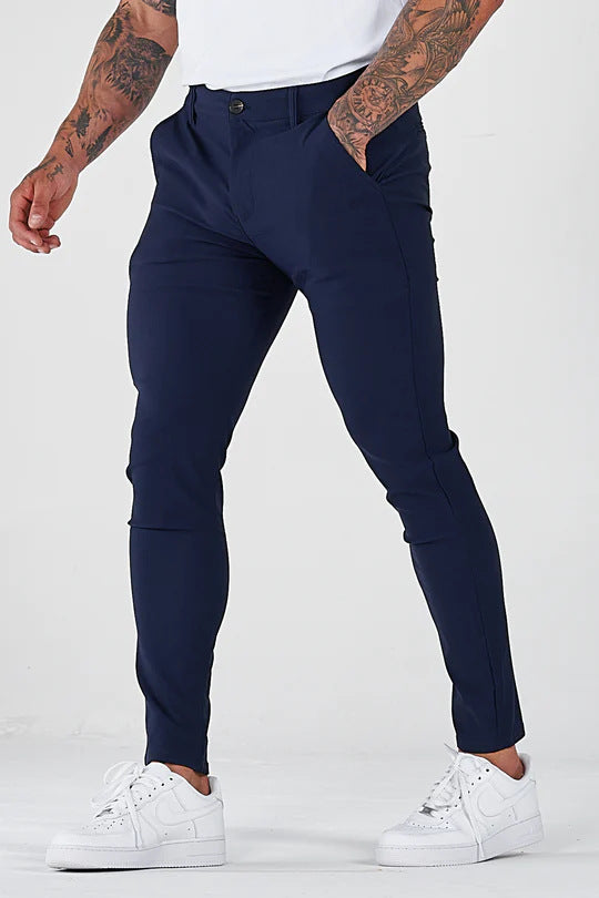 Herren Slim-Fit Stretch-Hose mit praktischen Taschen Echoarchiv