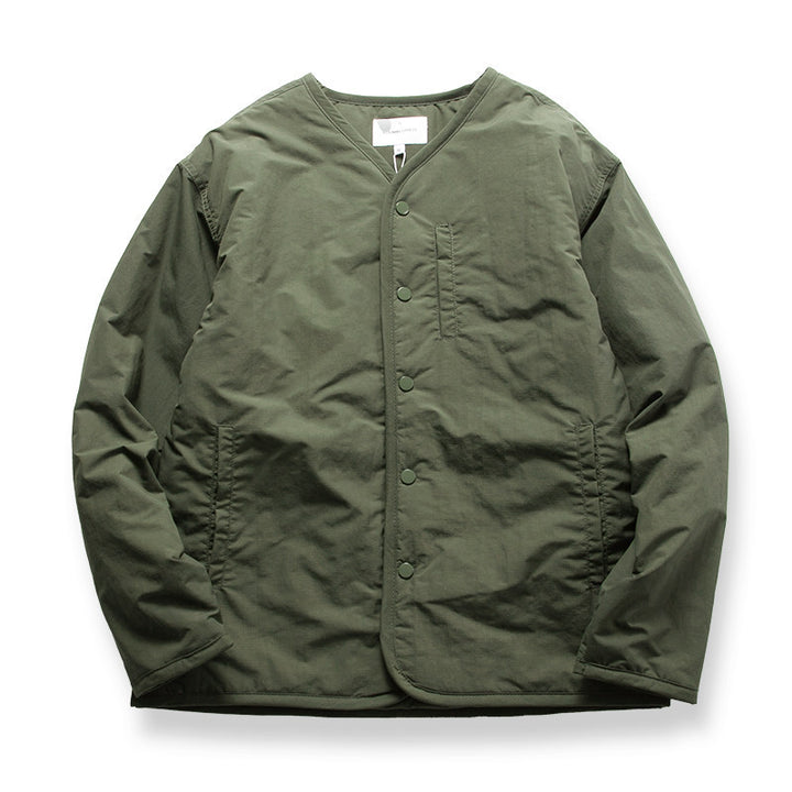 Herren Fleece-Innenjacke mit Druckknöpfen Echo Archiv