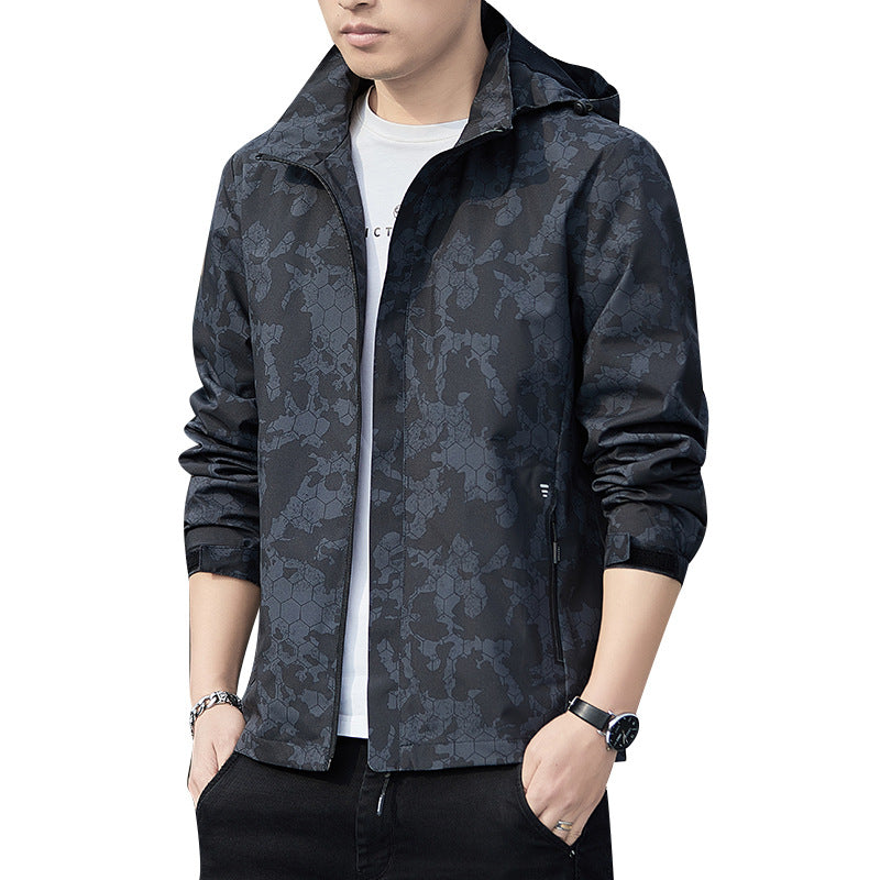Herren stilvolle Funktionsjacke mit atmungsaktivem Futter Echoarchiv