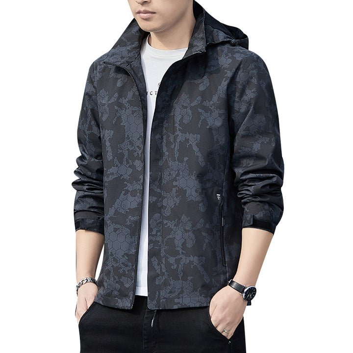 Herren stilvolle Funktionsjacke mit atmungsaktivem Futter Echoarchiv