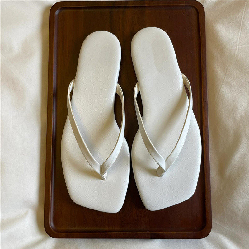 Damen Zehentrenner-Sandalen mit geschwungenem Fußbett und eleganter Riemenkonstruktion Echoarchiv