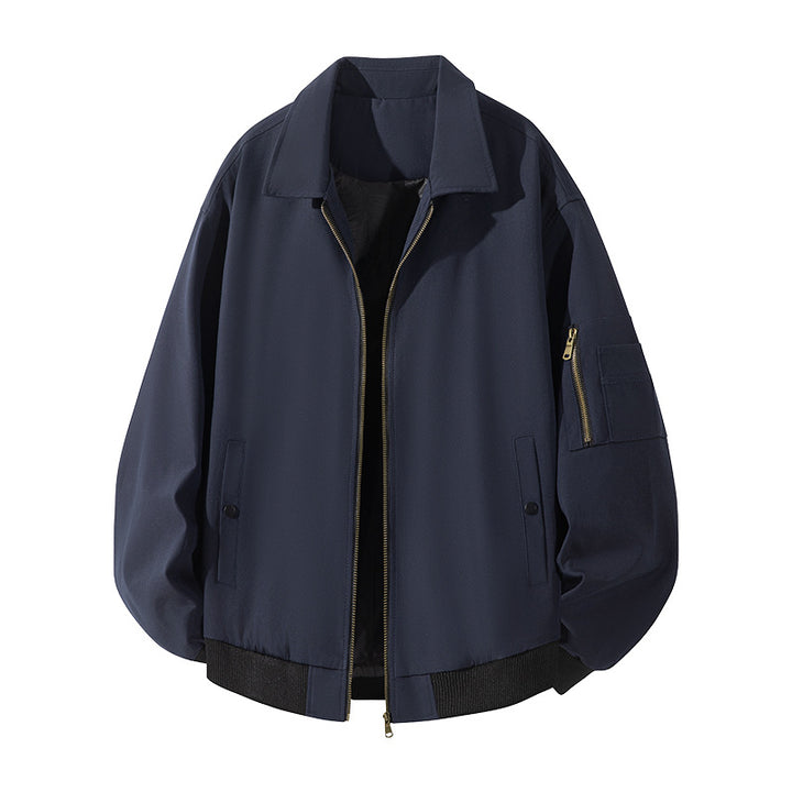 Herren Freizeitjacke mit vielseitigen Taschen und modernem Schnitt Echoarchiv