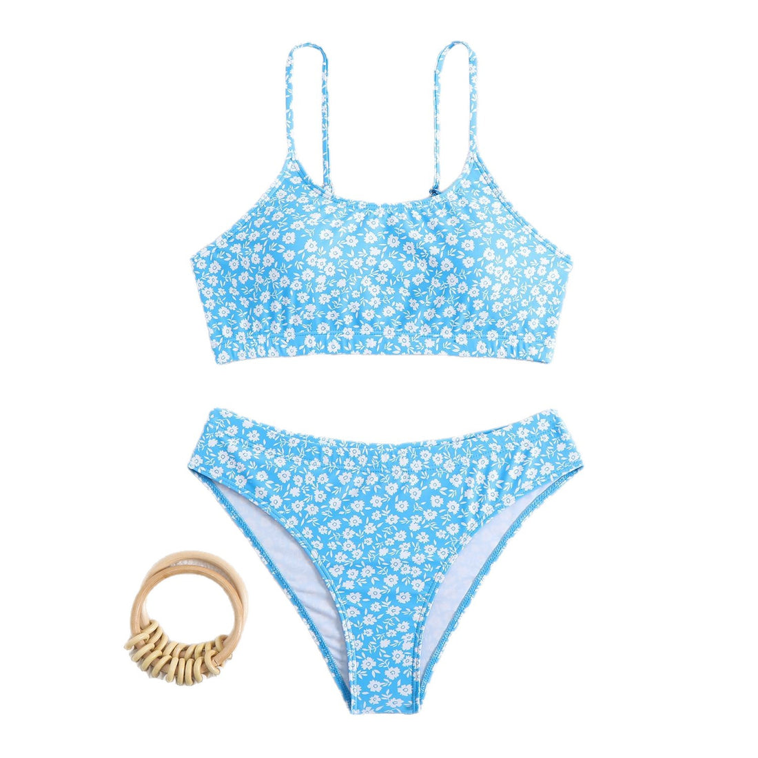 Damen Bunt bedruckter Bikini – Maréssa