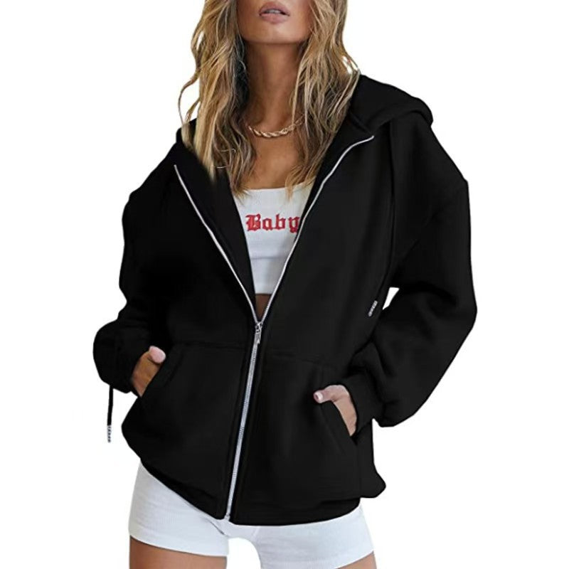 Damen Oversized Kapuzenjacke Echoarchiv