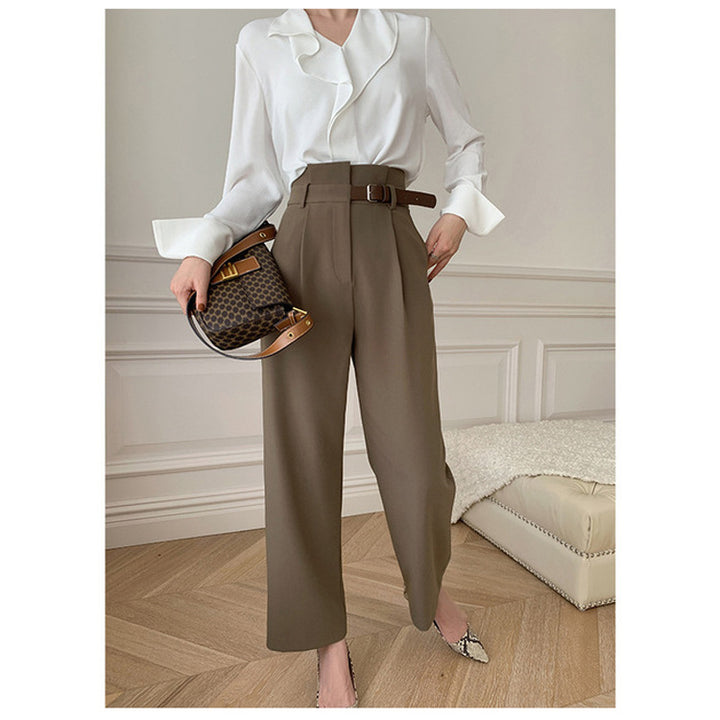 Damen Hochtaillierte Dress Pant Echoarchiv