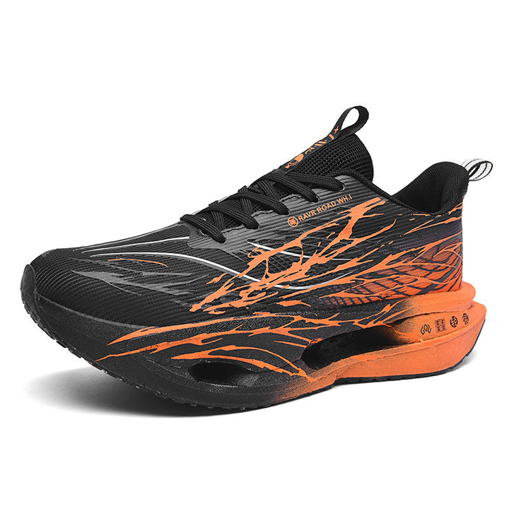 Unisex hydrodynamische Straßen- und Cross-Trainingsneaker mit teilgekapselter Hohlkern-Zwischensohle und reißfestem Ripstop-Obermaterial – Tavélo