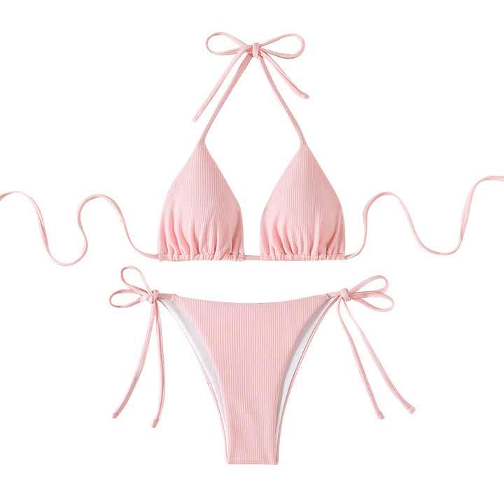 Damen Triangel-Bikini mit verstellbaren Riemen und raffinierten Details Echo Archiv