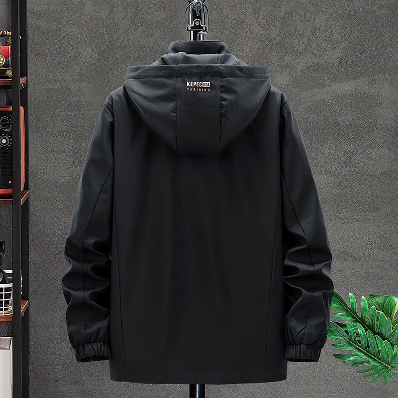 Herren Wetterfeste Leichtjacke Echo Archiv