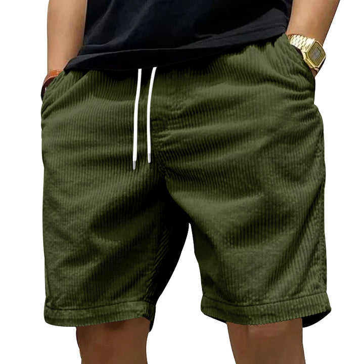 Herren Cordshorts mit elastischem Bund und praktischen Seitentaschen Echoarchiv