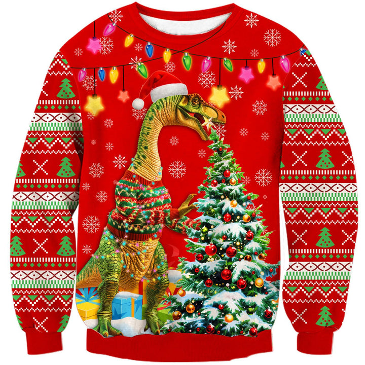 Damen Lustiger Weihnachtlicher Sweatshirt Echoarchiv