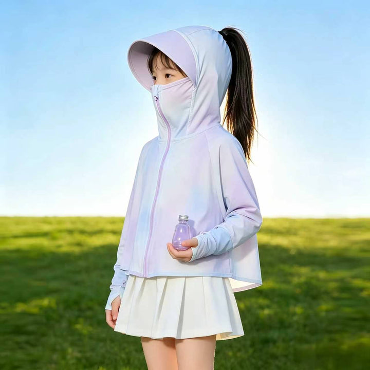 Mädchen Atmungsaktive UV-Schutzjacke Echo Archiv