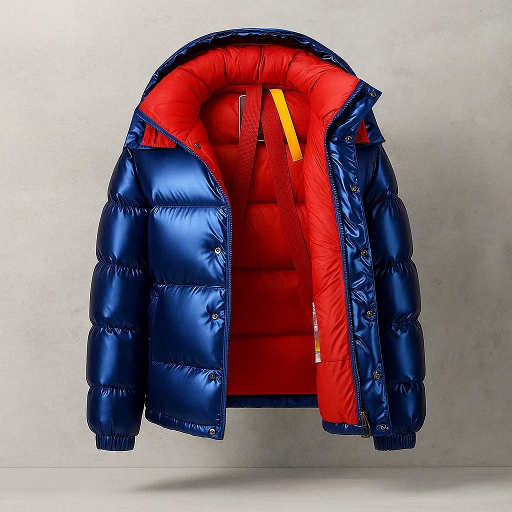 Damen Modische Steppjacke mit Innenfutter – Célinea