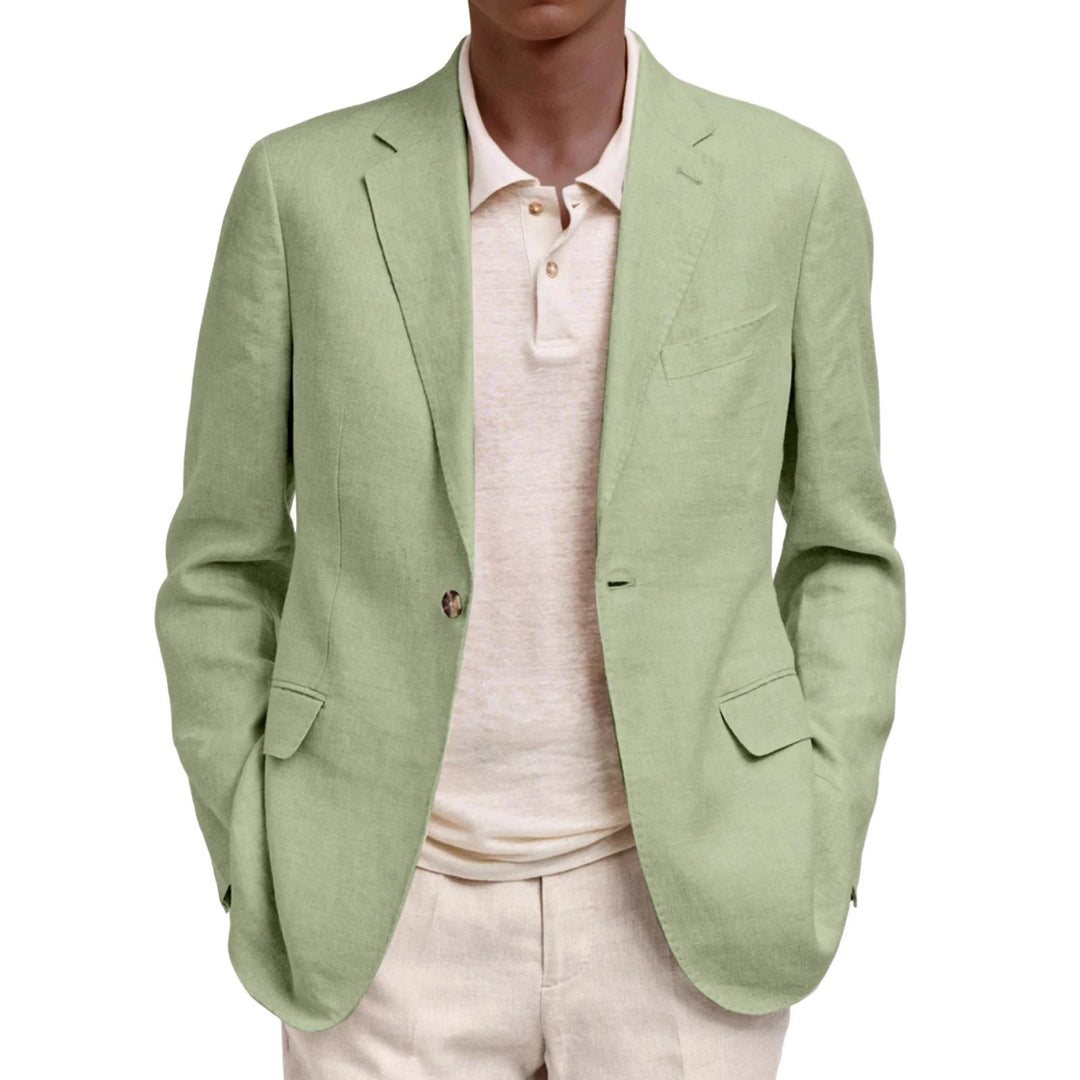 Herren Elegante Leinenjacke Echoarchiv