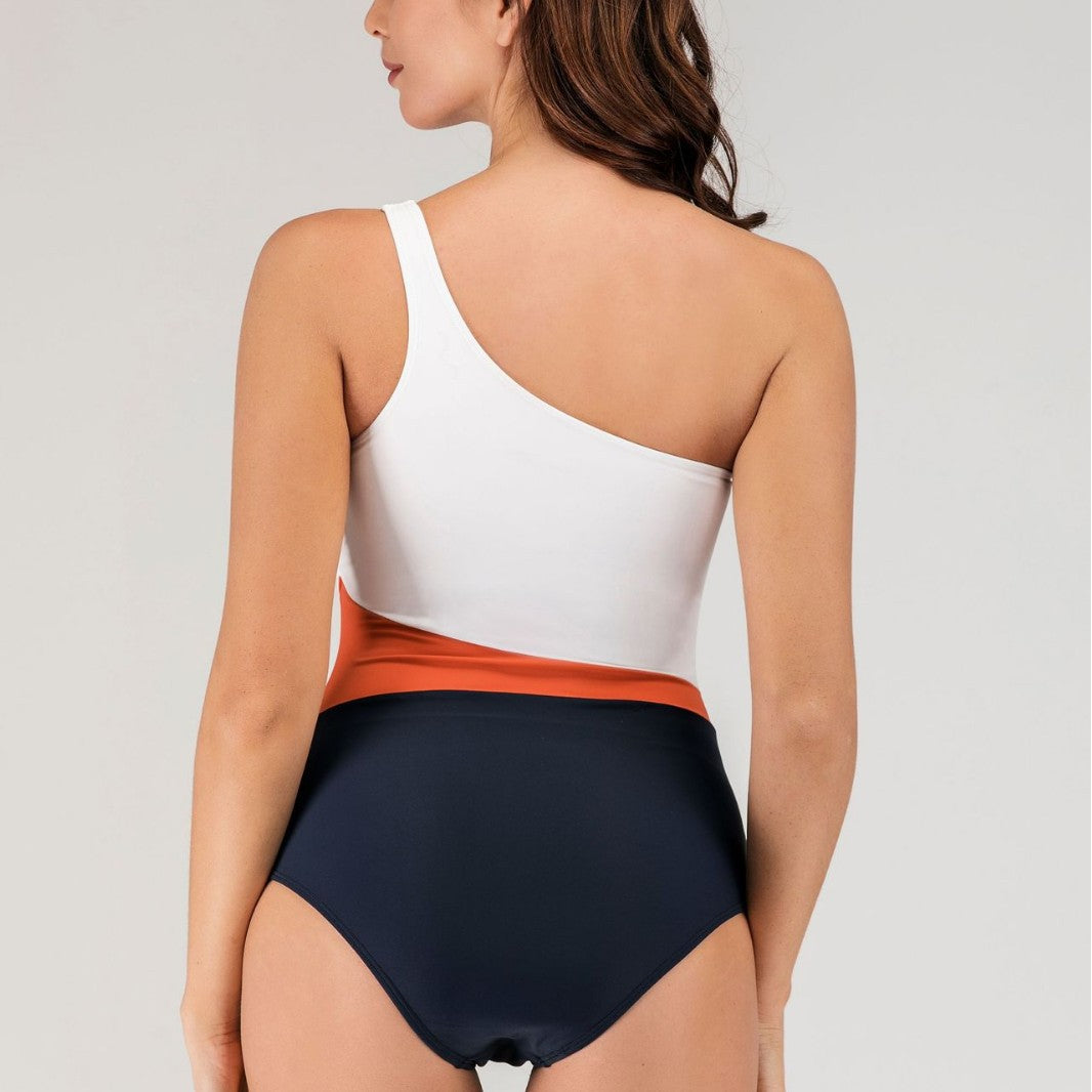 Damen Sportlicher Einteiler-Badeanzug mit hochwertigem Material Echo Archiv