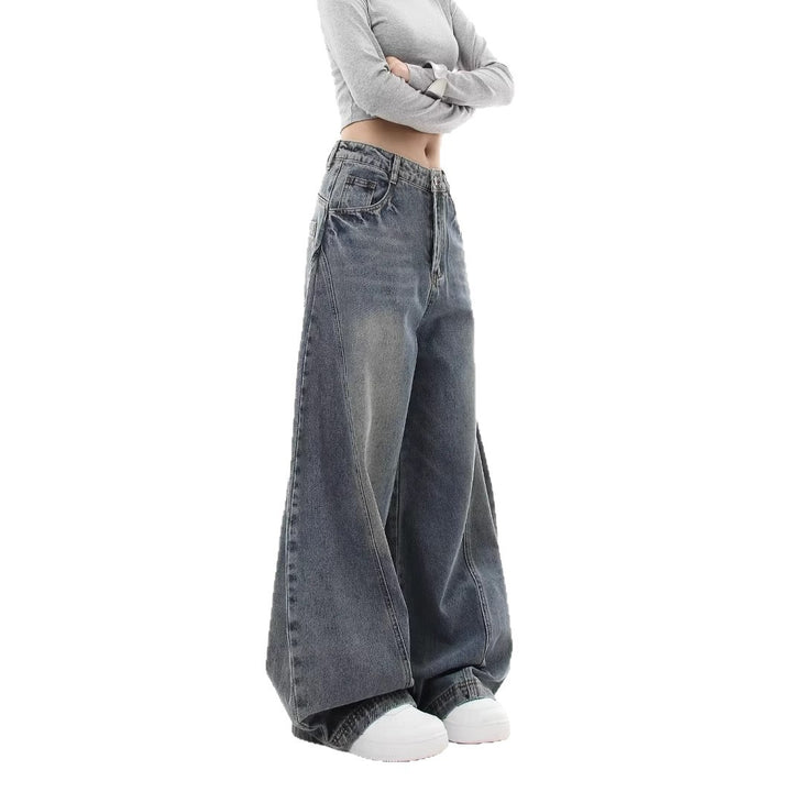 Damen Weitgeschnittene Mom-Jeans Echoarchiv
