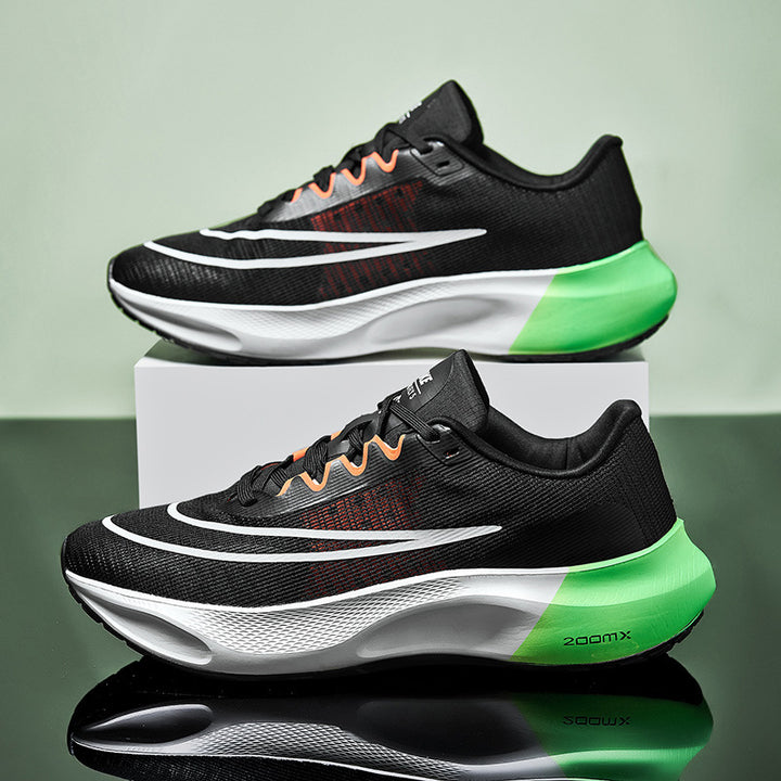 Unisex energieeffiziente Marathon-Laufschuhe mit reaktiver Schaum-Zwischensohle und stabiler Fersenkappe – Tavélo