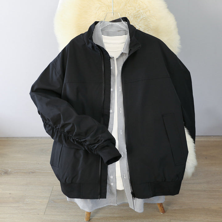 Herren Übergangsjacke mit elastischen Armöffnungen und praktischen Taschen Echoarchiv